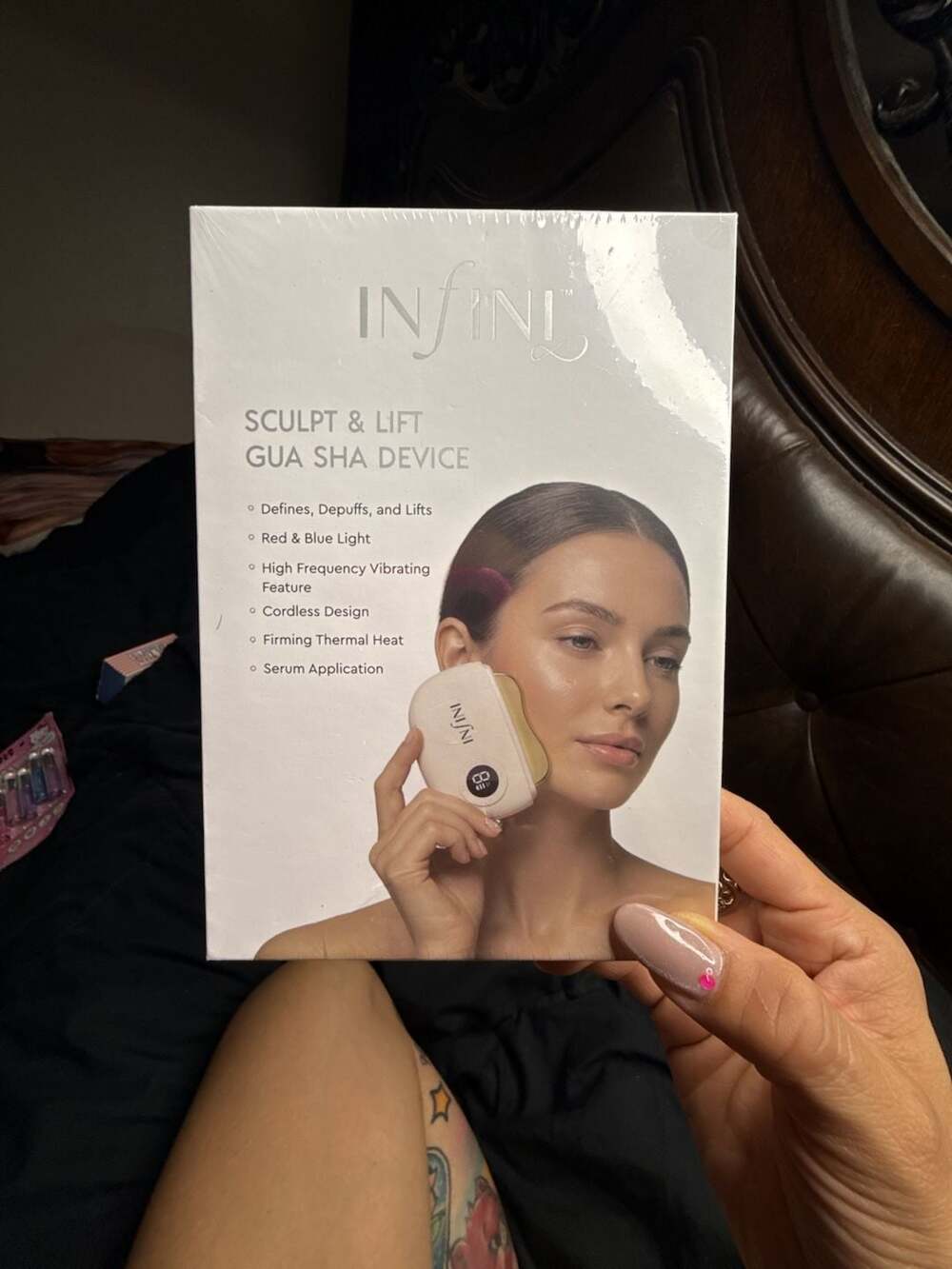 INFINI Sculpt & Lift Gua Sha LED Device Model 100IFGS-13
